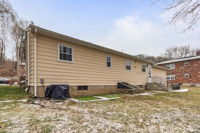 view of rear view of property