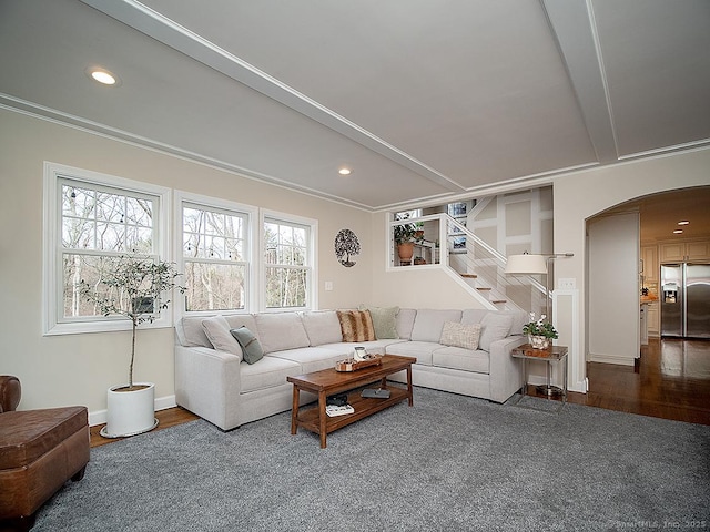 view of living room