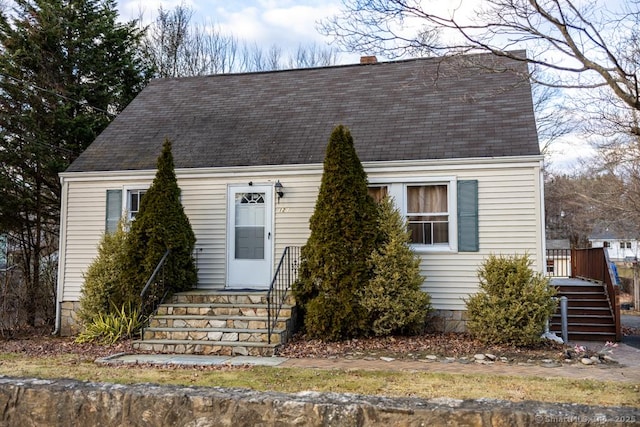 view of cape cod house