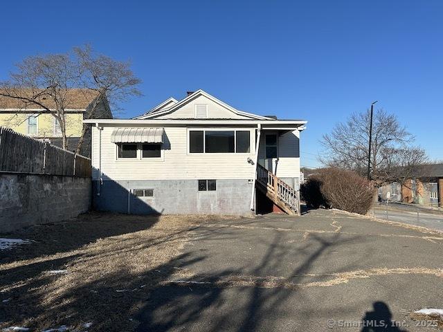 view of side of home