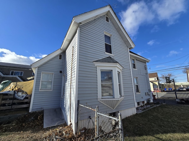 view of side of home