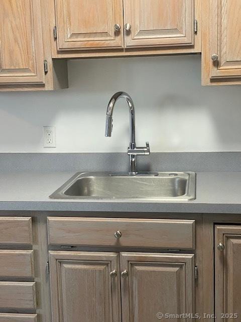 interior details with sink