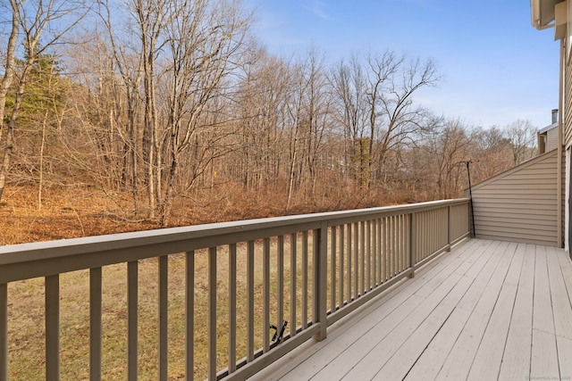 view of deck