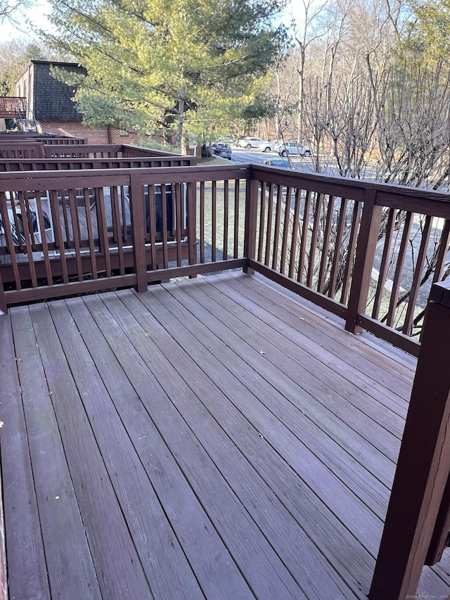 view of deck