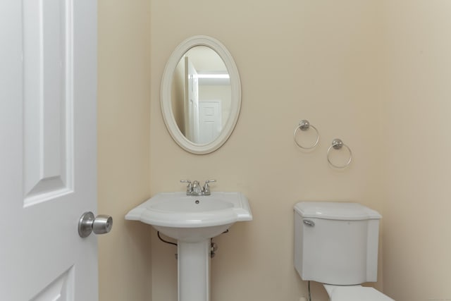 bathroom with toilet