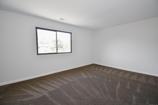 empty room with carpet floors