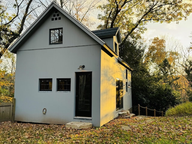 view of rear view of house