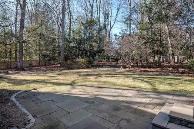 exterior space with a patio area