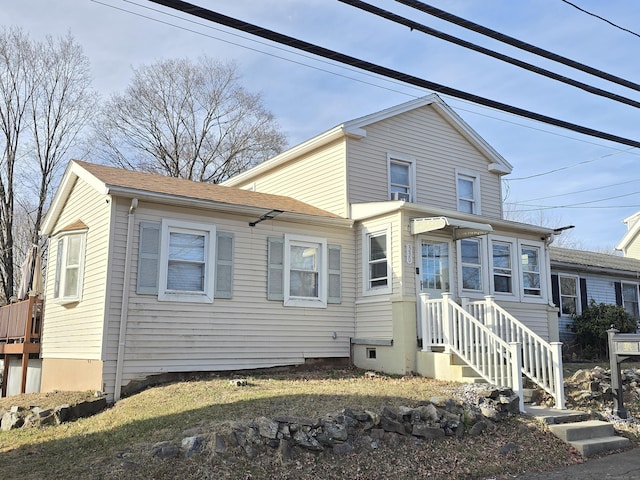 view of front of house