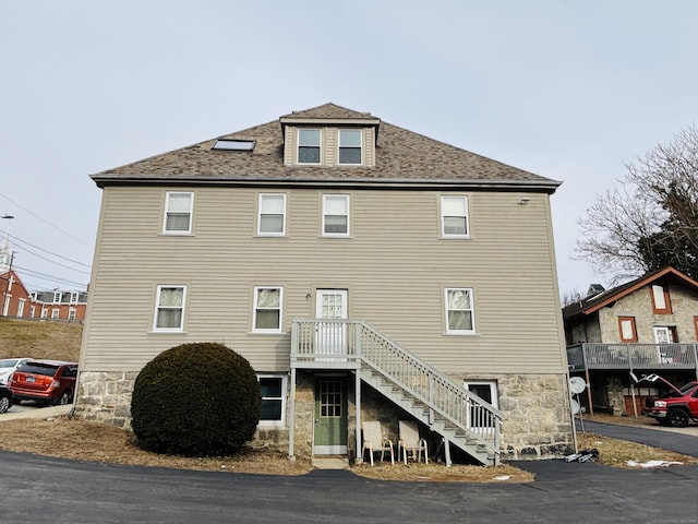 view of rear view of house