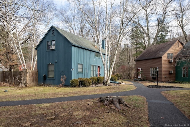 view of property exterior