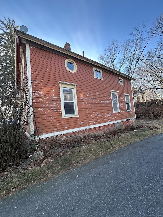 view of property exterior