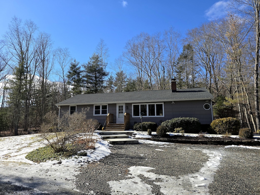 view of ranch-style house