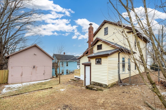 view of rear view of house