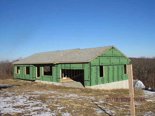 view of horse barn