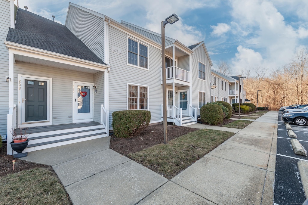 view of townhome / multi-family property