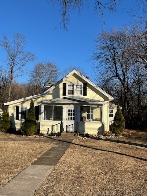 view of bungalow-style house