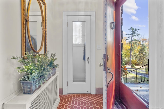 view of entrance foyer