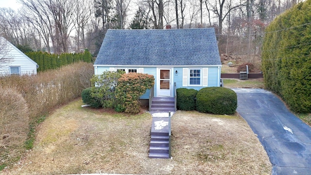 view of cape cod house