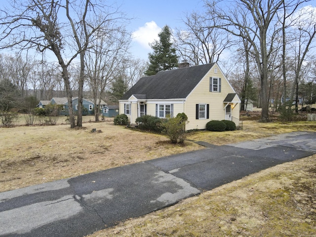 view of side of property