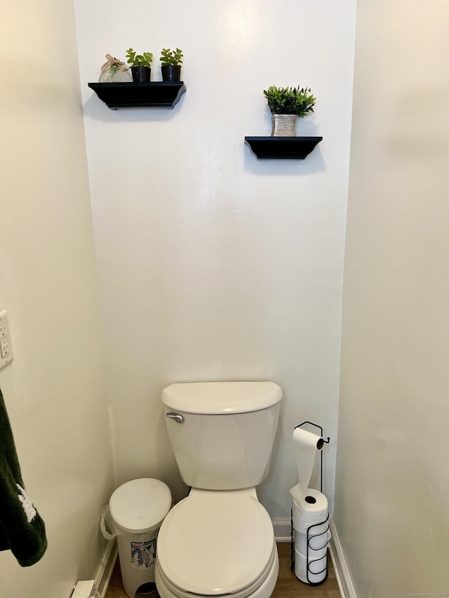 bathroom with toilet