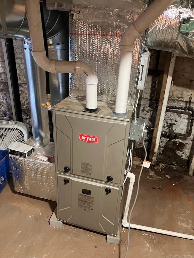 view of utility room