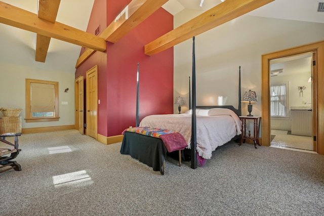 6264 Main St, Trumbull, CT 06611 - carpeted bedroom featuring connected bathroom