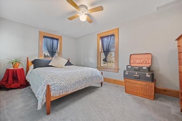 6264 Main St, Trumbull, CT 06611 - bedroom featuring carpet floors, a ceiling fan, and baseboards