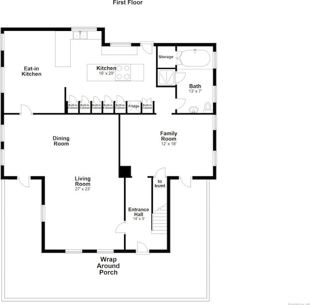 6264 Main St, Trumbull, CT 06611 - property floor plan