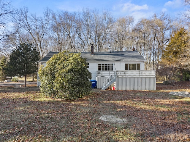 view of back of house