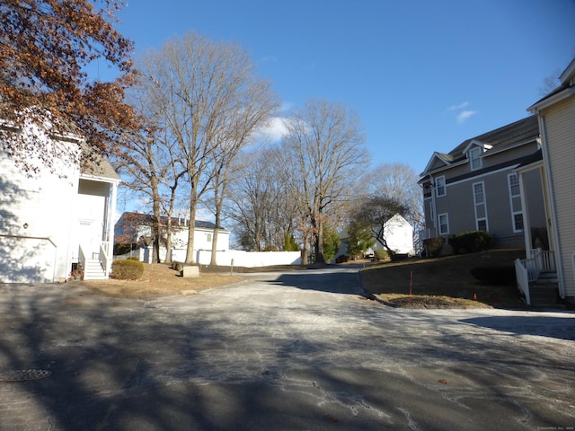 view of road