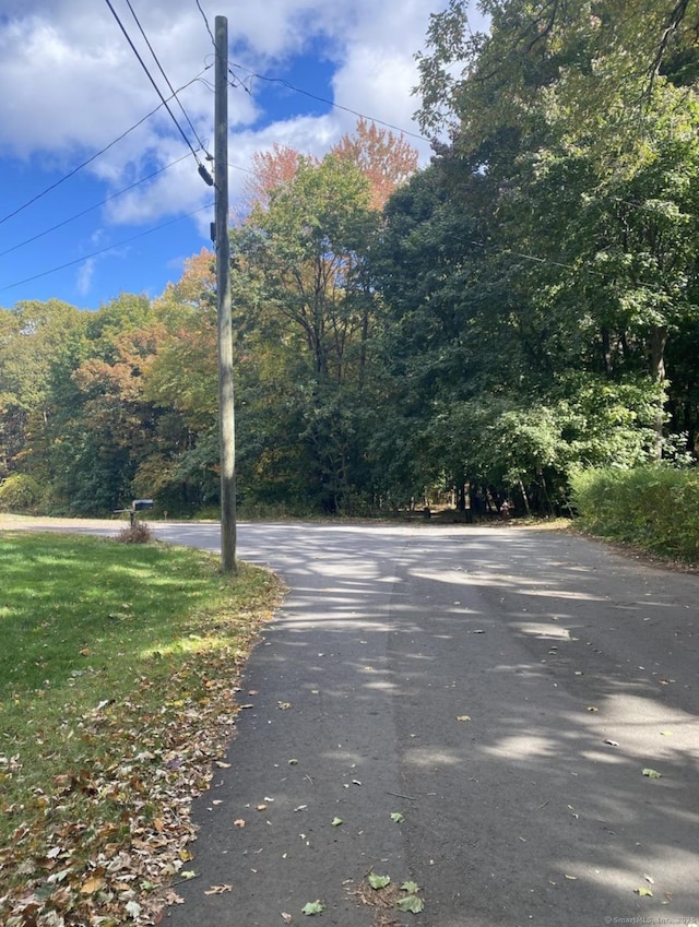 view of road