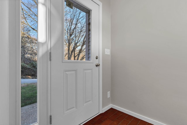 view of entrance foyer