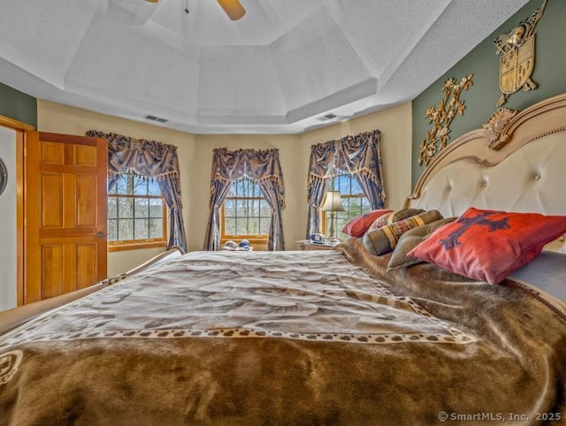 85 Salem Rd, East Haddam, CT 06415 - bedroom with a raised ceiling and ceiling fan