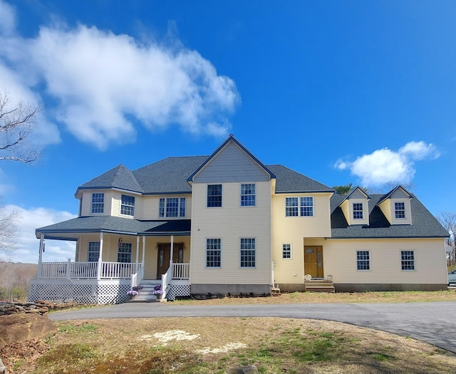 85 Salem Rd, East Haddam, CT 06415 - view of front of home featuring covered porch