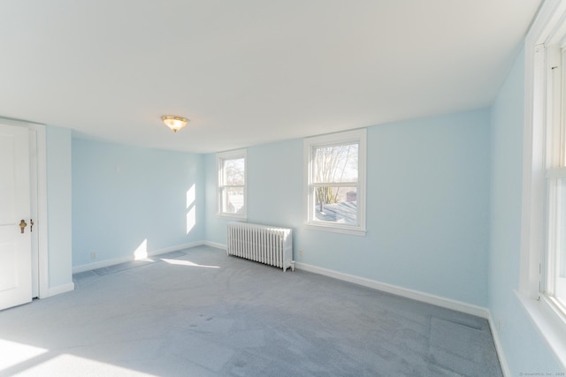 interior space featuring radiator