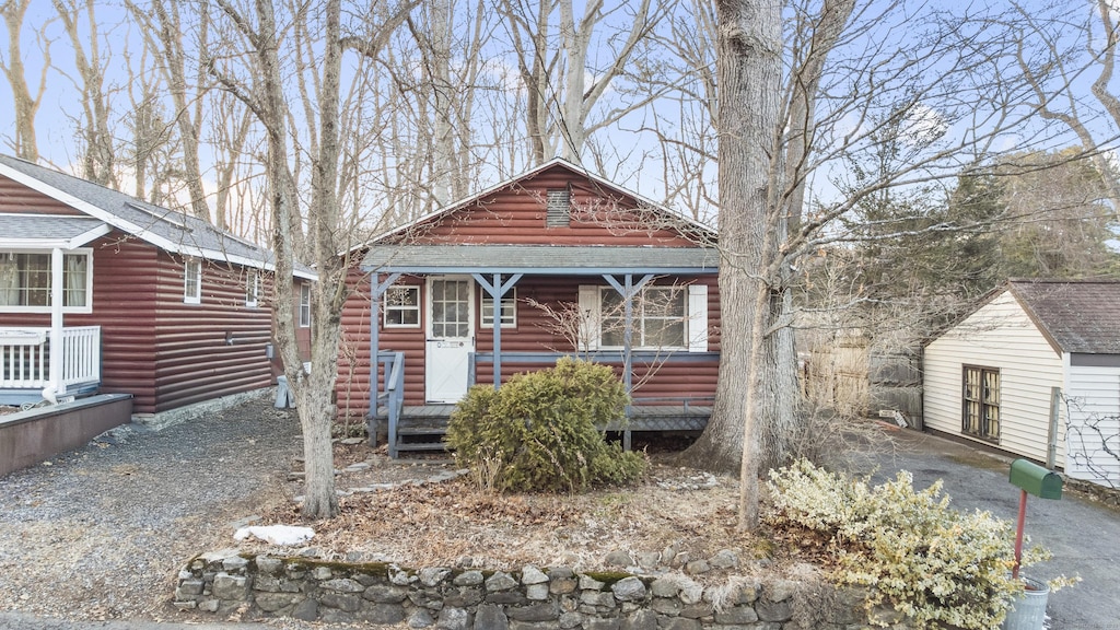 view of cabin