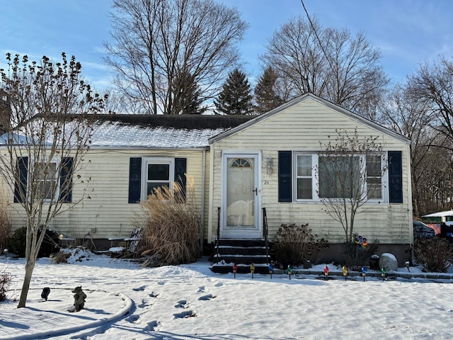 view of front of house