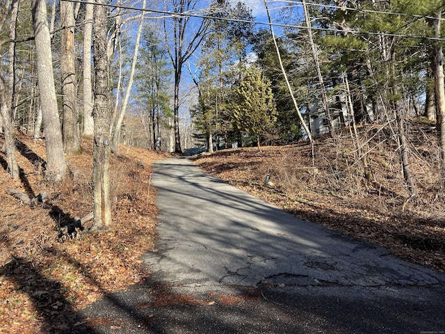 view of road