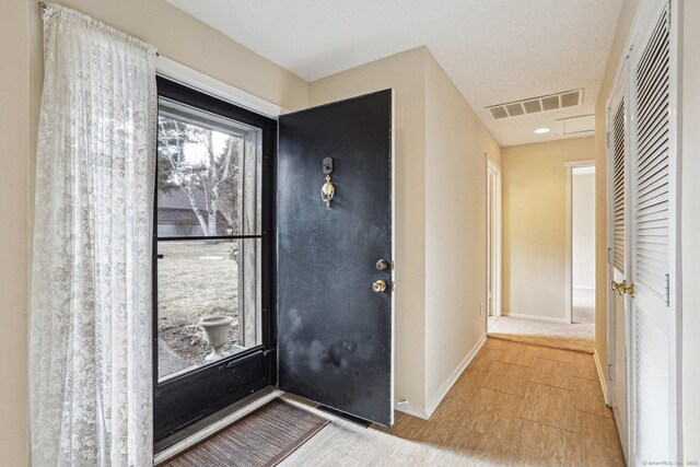 view of entrance foyer