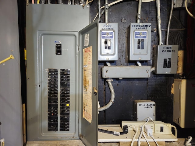 utilities with electric panel