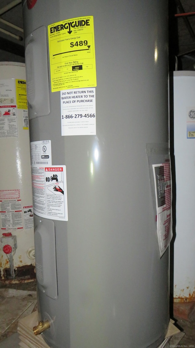 utilities featuring water heater