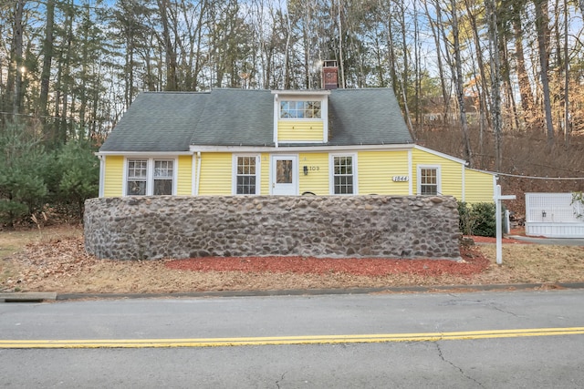 view of cape cod-style house