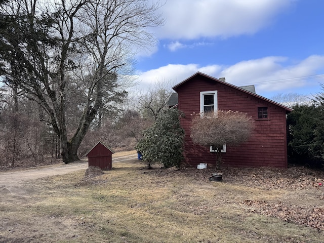 view of side of property