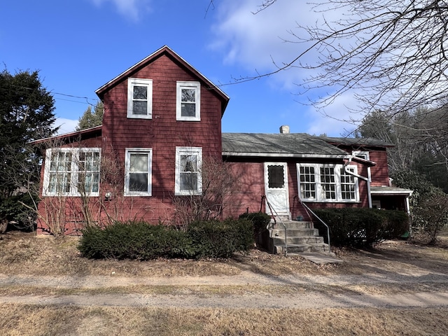 view of front of house