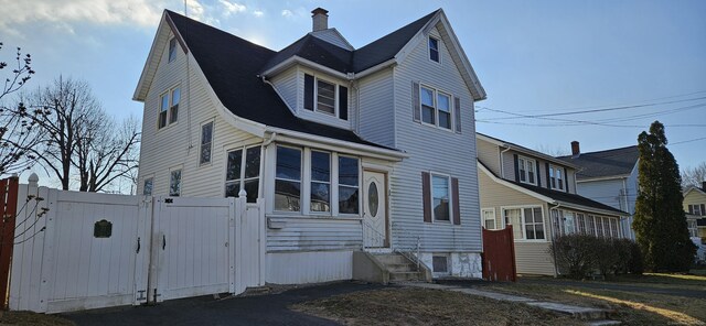 view of front of house