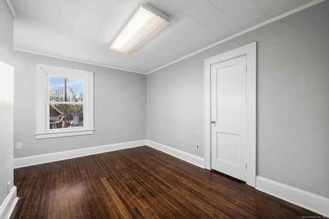 bonus room featuring dark hardwood / wood-style floors