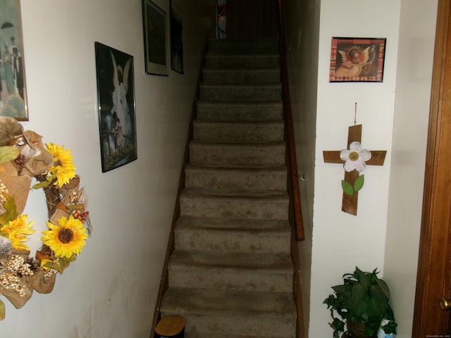 view of staircase