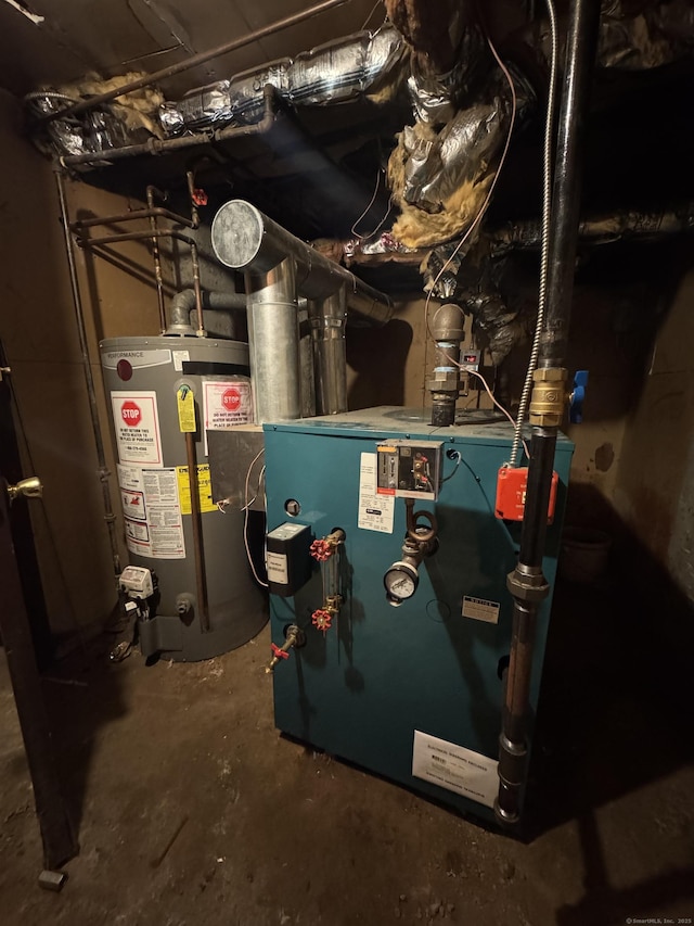 utilities with water heater