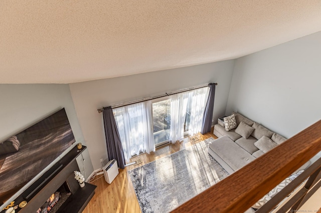 131 Hunters Ln Unit 131, Newington, CT 06111 - interior space featuring a textured ceiling and wood-type flooring
